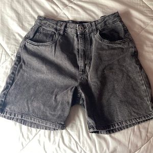 High Waisted Denim Shorts